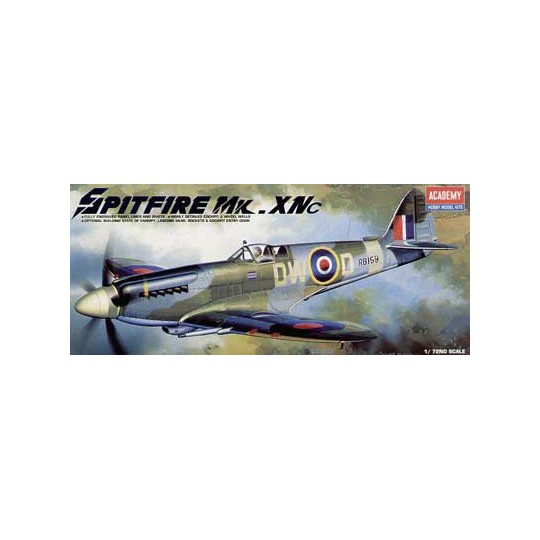 Maquette d'avion en plastique Spitfire MK XIV C 1/72