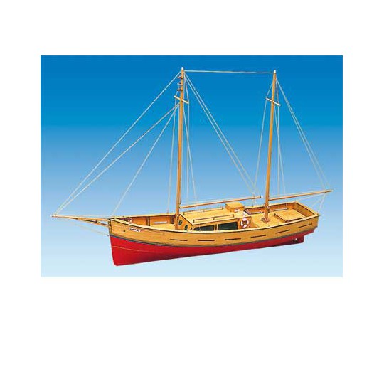 Bateau statique CAPRI 1/35 Bateau statique CAPRI 1/35