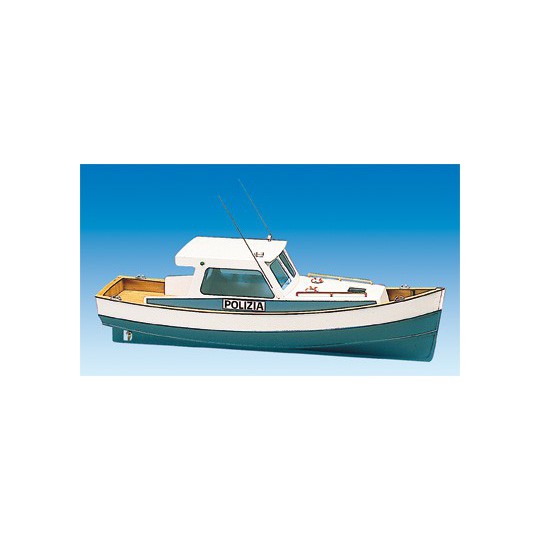 Bateau statique POLIZIA 1/35