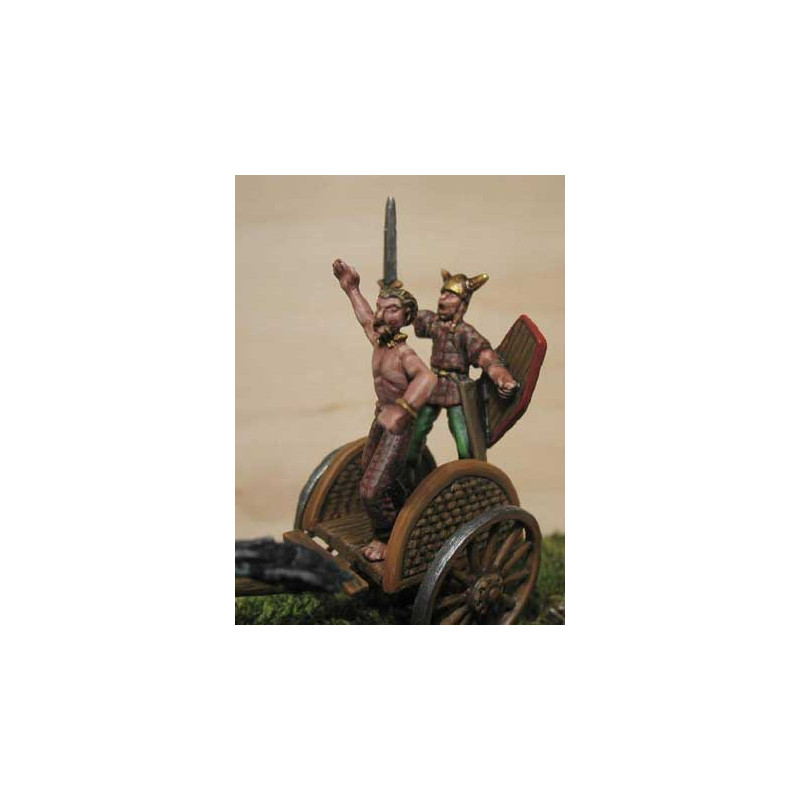 Figurine Chariot Celte 1/72