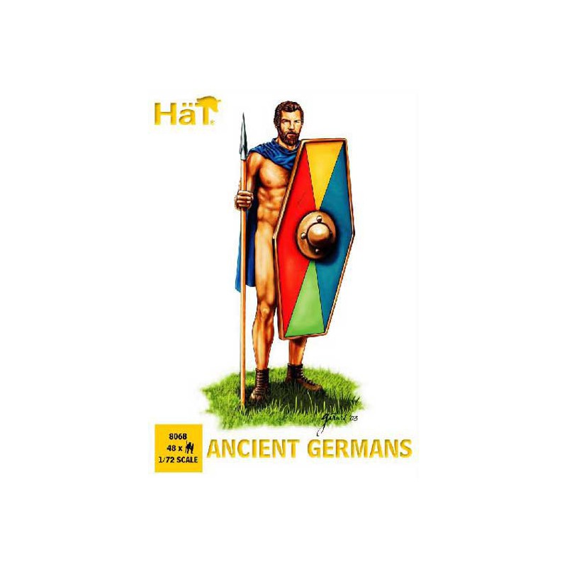 Figurine ANC. GERMANS ENNEMIS ROME 1/72