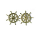 Accastillage de bateau Roues de barre en laiton 25mm (2pcs) Accastillage de bateau Roues de barre en laiton 25mm (2pcs)