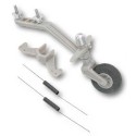 Accessoire embarqué ROULETTE DE QUEUE ORIENTABLE 40-90 Accessoire embarqué ROULETTE DE QUEUE ORIENTABLE 40-90