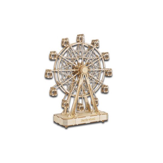 Puzzle 3D mécanique intermédiaire pour maquette Grande Roue Musicale Puzzle 3D mécanique intermédiaire pour maquette Grande Roue Musicale
