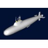 Maquette de Bateau en plastique Russian Alfa Class SSN 1/350