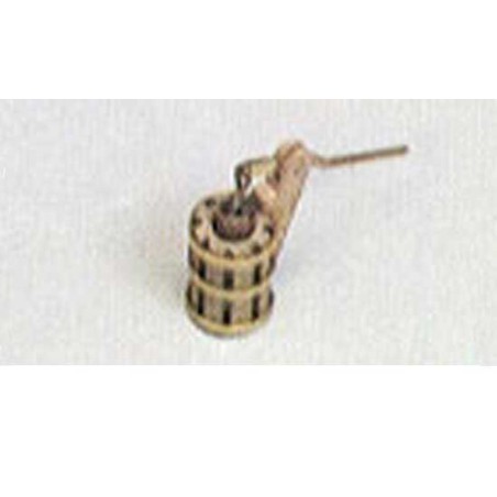 Accastillage de bateau Pompe en bois et laiton 21mm Accastillage de bateau Pompe en bois et laiton 21mm