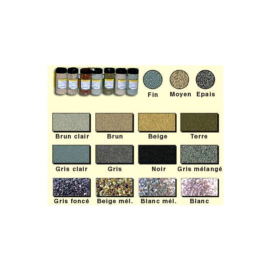 Graviers ballast GRAVIER MOYEN TERRE 200g