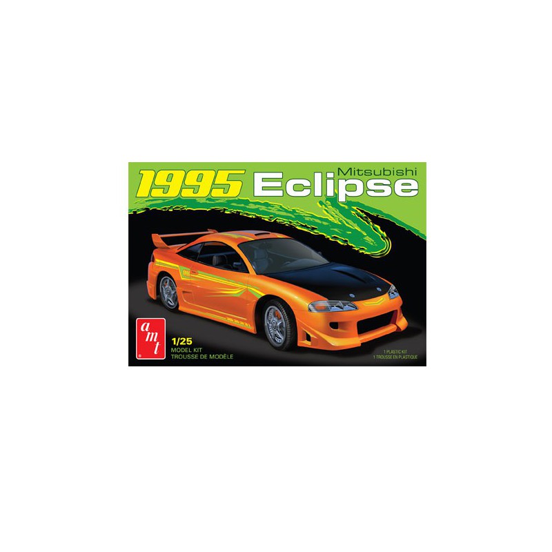 Maquette de voiture en plastique 1995 Mitsubishi Eclipse 1:25