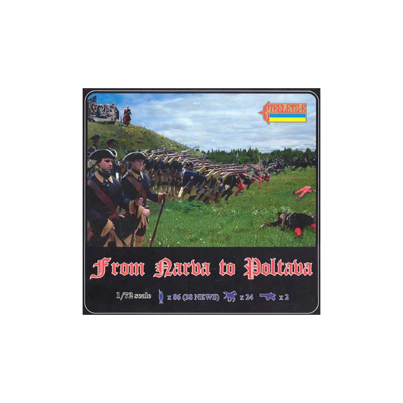 Figurine DE NARVA A POLTAVA 1/72