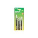 Outil pour maquette Set de 4 precelles de précision Outil pour maquette Set de 4 precelles de précision