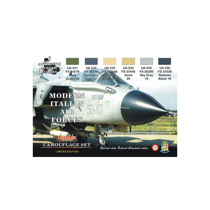 Peinture acrylique AVIONS ITALIENS MODERNES