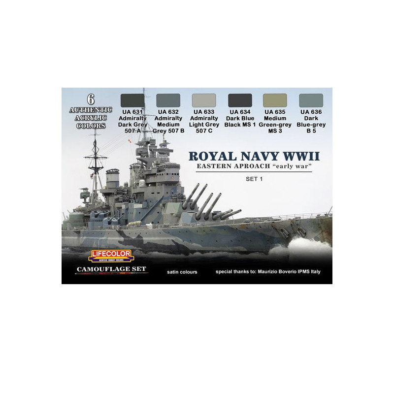 Peinture acrylique Royal Navy WWII