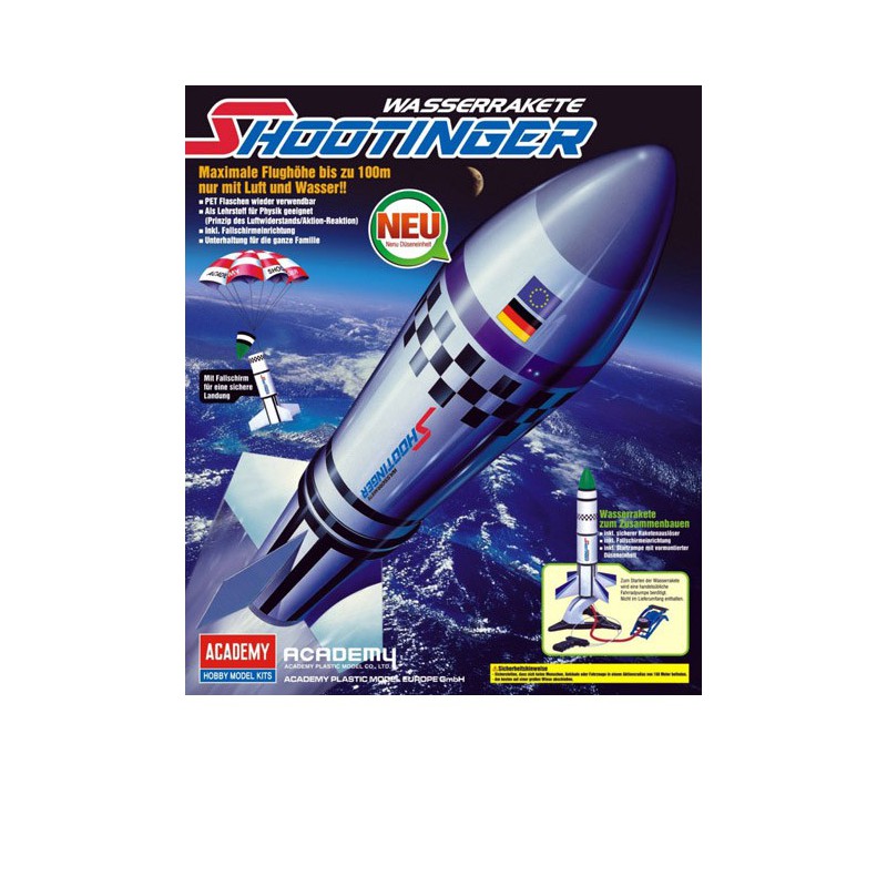 Maquette plastique éducative WATER ROCKET