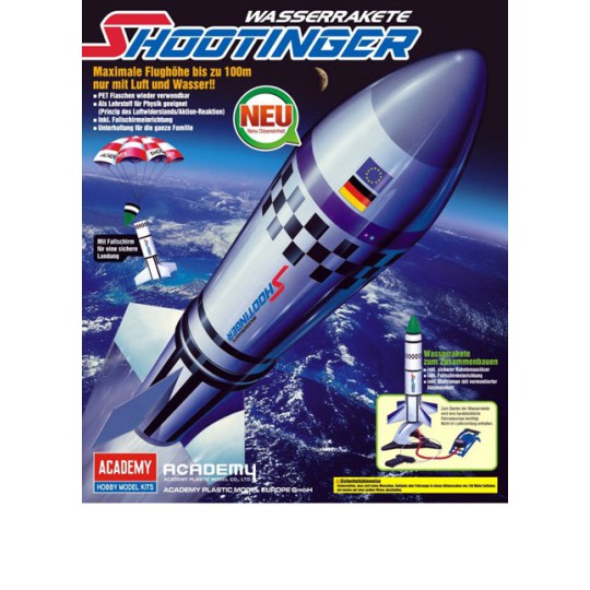Maquette plastique éducative WATER ROCKET Maquette plastique éducative WATER ROCKET