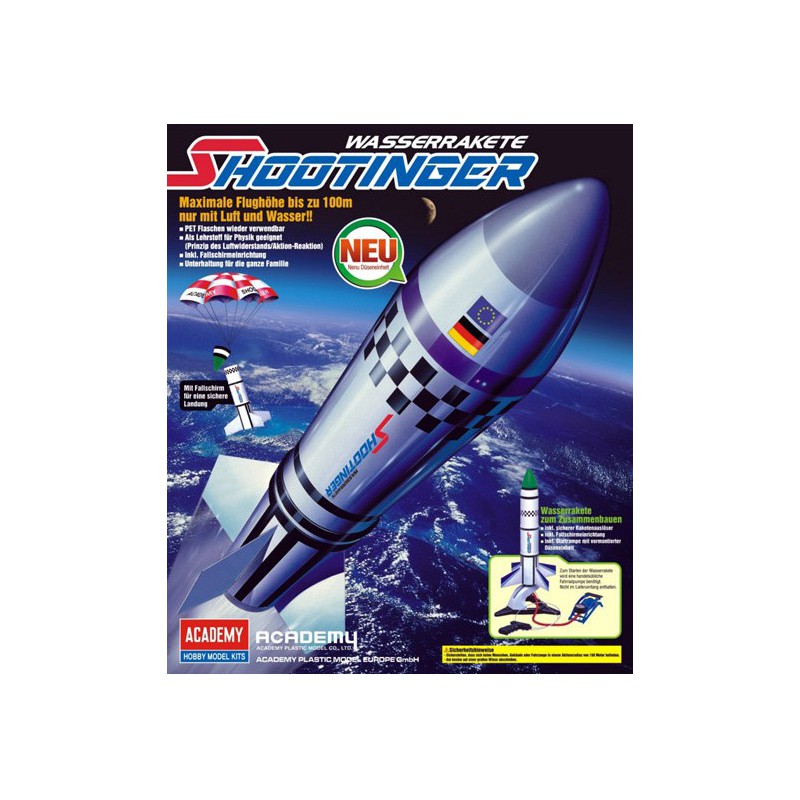 Maquette plastique éducative WATER ROCKET