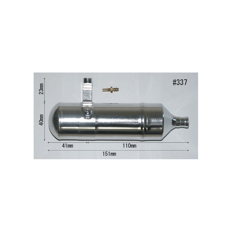 Moteur thermique radiocommandé SILENCIEUX HATORI 337