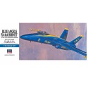 Maquette d'avion en plastique BLUE ANGELS F/A-18A HORNET 1/72 Maquette d'avion en plastique BLUE ANGELS F/A-18A HORNET 1/72