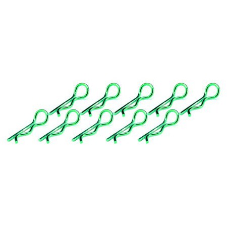 Accessoires pour voiture radiocommandée 8 Petits ClipsVert Accessoires pour voiture radiocommandée 8 Petits ClipsVert