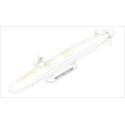 Maquette de Bateau en plastique LE TRIOMPHANT SSBN 1/350 Maquette de Bateau en plastique LE TRIOMPHANT SSBN 1/350
