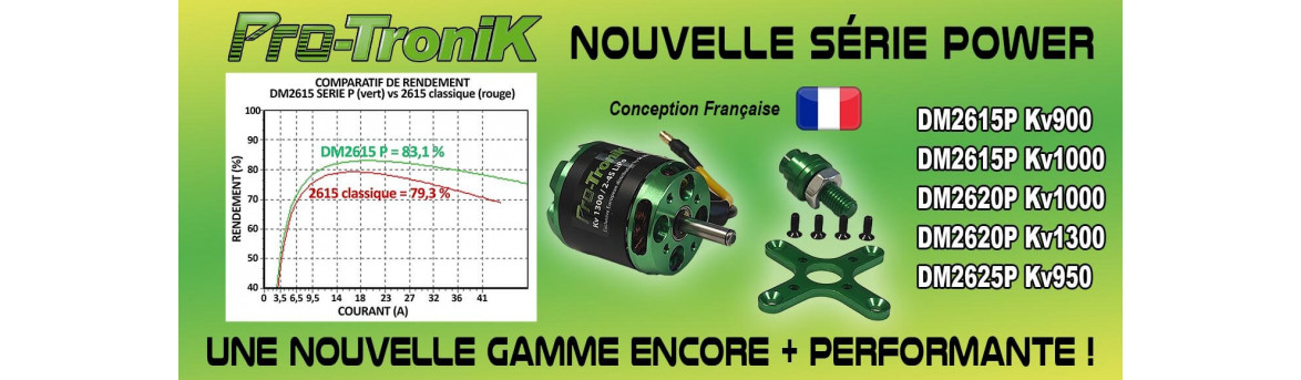 Moteur brushless Protronik: guía completa RC